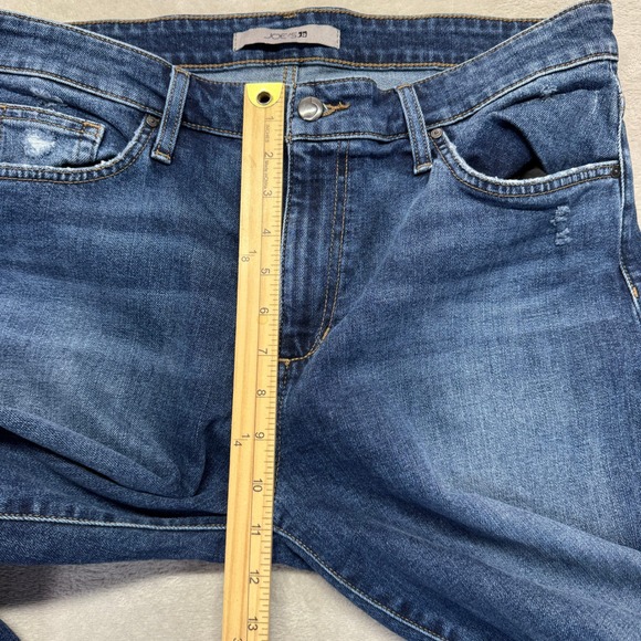 Joe's Jeans Women's 31 Niki Boyfriend Distressed Straight Leg‎ in Inglewood Wash - Picture 14 of 16